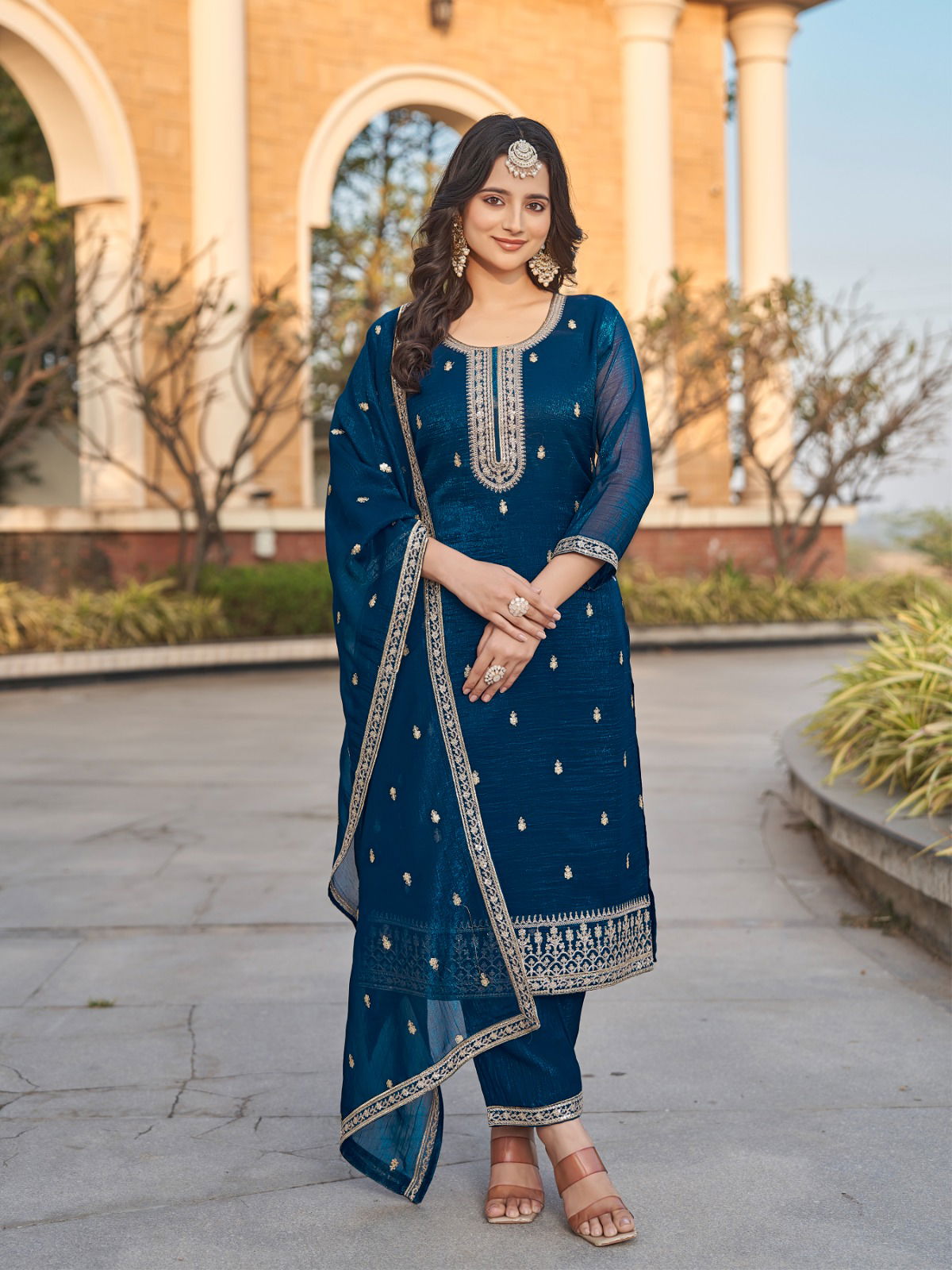 Spirit By Aanchi Crunchy Kurti With Bottom Dupatta Orders In India